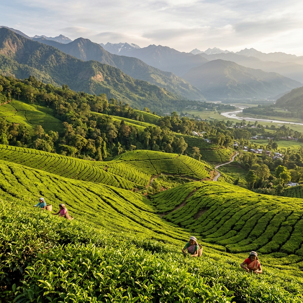 Dooars tea gardens